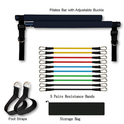 Pilates Bar with Resistance Bands