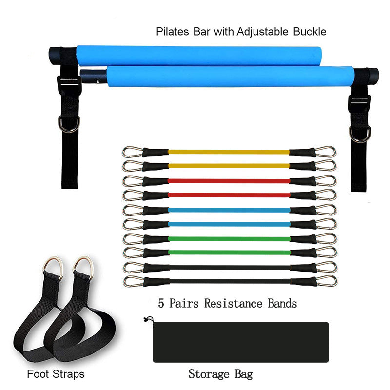 Pilates Bar with Resistance Bands